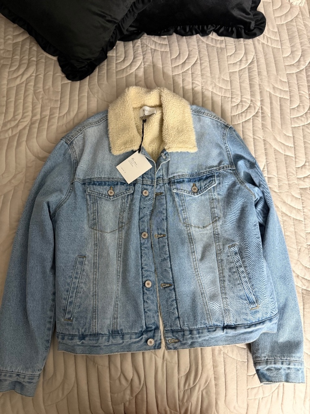 Nwt kancan denim jacket